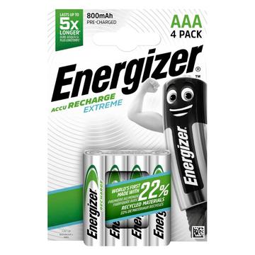 Energizer Recharge Extreme Akumulatorki R03/AAA 800mAh - 4 szt.