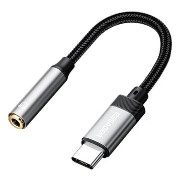 Essager Adapter audio typu C na 3.5mm - 12cm