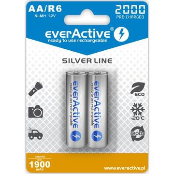 EverActive Silver Line EVHRL6-2000 Akumulatory AA 2000mAh - 2 szt.