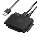 Adapter Fideco PL03 USB 3.0 do HDD/SSD - czarny