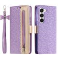 Etui z Portfelem Lace Pattern do Samsung Galaxy S23+ 5G