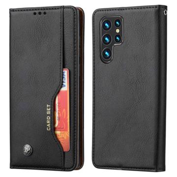 Samsung Galaxy S23 Ultra 5G Etui-Portfel z Serii Card Set - Czarne