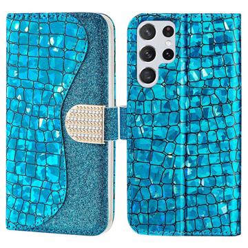 Etui-Portfel z Serii Croco Bling do Samsung Galaxy S23 Ultra 5G