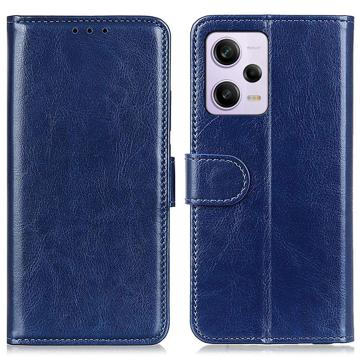 Etui z Portfelem do Xiaomi Redmi Note 12 Pro z Magnetycznym Zamknięciem - Błękit