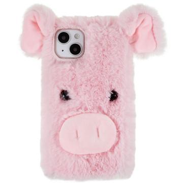 iPhone 14 Plus Etui Hybrydowe Fluffy Plush