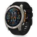 Garmin Fenix 5/6/6 Pro/7/8/E Tech-Protect Pasek silikonowy na linkę - 47mm - Czarny