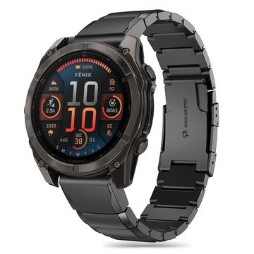 Garmin Fenix 5/6/6 Pro/7/8/E Pasek Tech-Protect SteelBand ze stali nierdzewnej - 47mm