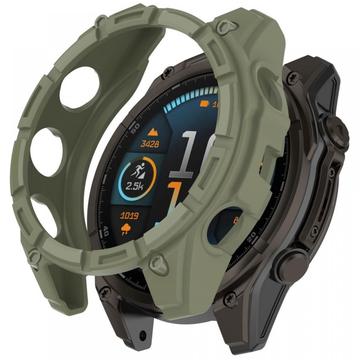 Garmin Fenix 8 Wytrzymałe etui TPU - 51mm - zielone