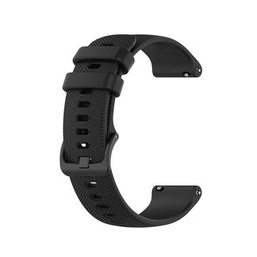 Miękki Silikonowy Pasek do Garmin Vivoactive 3/3 Music - Czarny