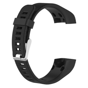 Miękki Silikonowy Pasek do Garmin Vivosmart HR+ - Czarny