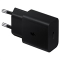 Szybka Ładowarka Podróżna i Kabel USB-C Samsung EP-T1510XBEGEU - 15W - Czarne