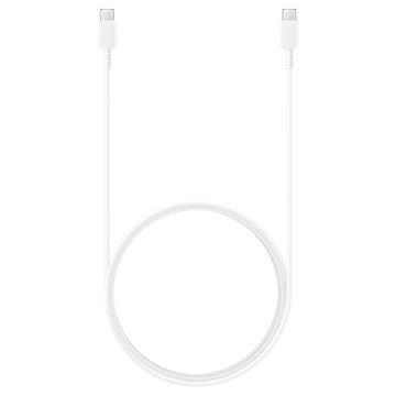 Kabel USB-C / USB-C Samsung DX310JWEGEU - 3A, 1.8m - Biały