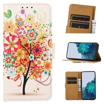 Etui-Portfel Glam Series - Motorola Moto G22 - Wieża Eiffla