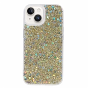 iPhone 15 Etui z TPU Glitter Flakes