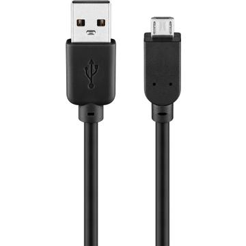 Goobay Kabel micro USB - 5m - czarny