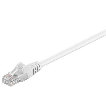 Kabel Sieciowy Goobay RJ45 U/UTP CAT 5e - 10m - Biały