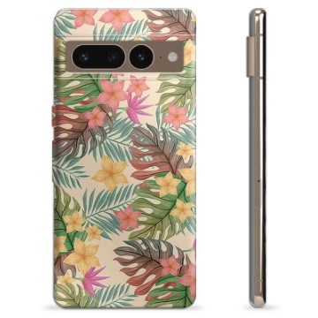 Etui TPU - Google Pixel 7 Pro - Różowe Kwiaty