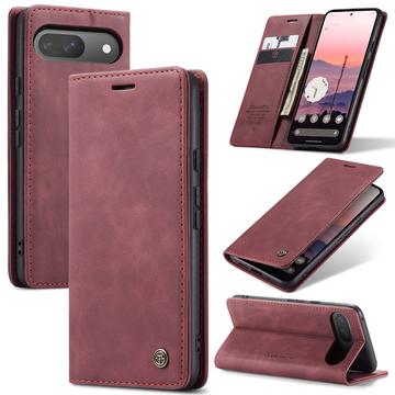 Google Pixel 9/9 Pro Etui z Portfelem Caseme 013 - Czerwone Wino