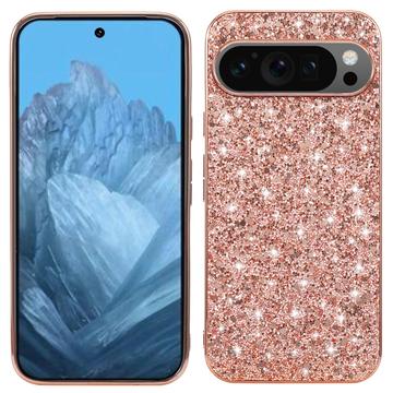 Google Pixel 9/9 Pro Hybrydowe Etui z Serii Glitter