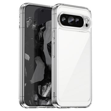 Google Pixel 9 Pro XL Pokrowiec Anti-Shock Hybrid - Transparentny