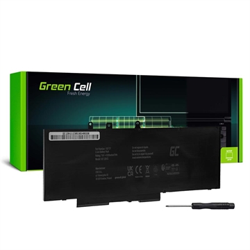 Bateria Green Cell - Dell Latitude 5280, 5590, Precision 3520 - 6200mAh