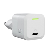 Ładowarka Green Cell Power GaN 33W - kompaktowa ładowarka USB-C do laptopa, MacBooka, iPhone'a, tabletu, Nintendo Switch - biała