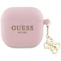 AirPods 4 Guess 4G Charm Silikonowe Etui