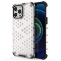 Hybrydowe Etui Honeycomb Armored do iPhone 14 Pro - Przezroczysty