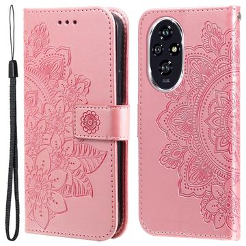 Honor 200 Etui z Portfelem z Serii Mandala