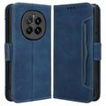 Honor Magic7 Etui z portfelem na karty - niebieskie