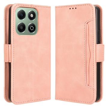 Honor X6b Etui-Portfel Seria Cardholder - Róż