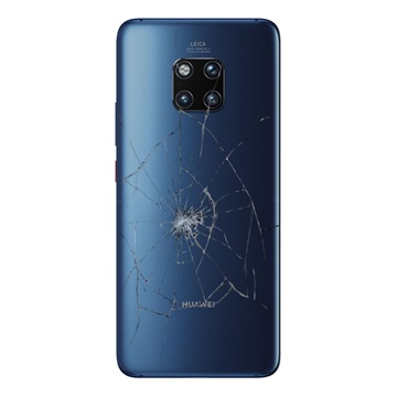 Naprawa Klapki Baterii Huawei Mate 20 Pro - Błękit