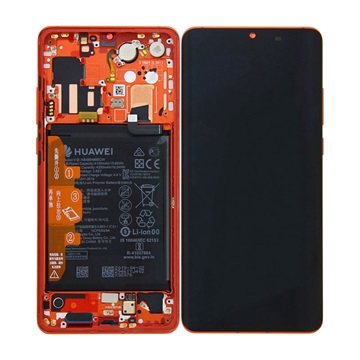 Huawei P30 Pro Ekran LCD (Pakiet naprawczy) 02352PGK - Amber Sunrise