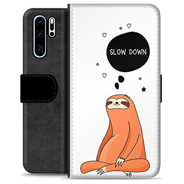 Etui Portfel Premium - Huawei P30 Pro - Slow Down