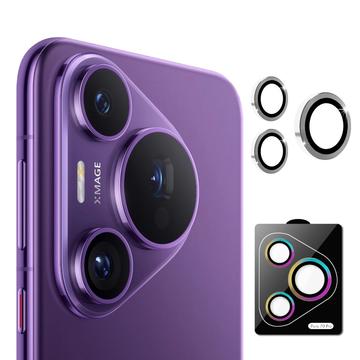 Huawei Pura 70 Pro/70 Pro+ Szkło Hartowane w Obiektywie Hat Prince - Srebrny