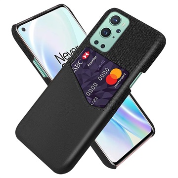 Etui z kieszenią na kartę KSQ do OnePlus 9 Pro - Czarne