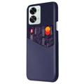 Etui KSQ z Miejscem na Kartę - OnePlus Nord 2T - Granatowe