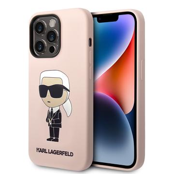 Silikonowe Etui Karl Lagerfeld Ikonik do iPhone 15 Pro