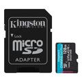 Karta pamięci Kingston Canvas Go! Plus microSDXC z adapterem SDCG3/128GB - 128GB