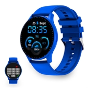 Ksix Core AMOLED Smartwatch z trybami sportowymi/zdrowotnymi - niebieski