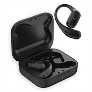 Bezprzewodowe słuchawki Ksix Cosmos Open Ear z kontrolą dotykową - czarne
