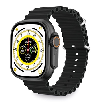 Smartwatch Ksix Urban Plus z Asystentem Sportu/Zdrowia (Opakowanie zbiorcze - Stan zadowalający) - Czarny