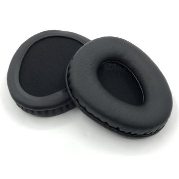 Skórzane nauszniki z pianki Memory Foam do słuchawek Beyerdynamic DT 131/DT 235/DT 231/DT 234/MMX 1/MMX 2 - wymienne poduszki - czarne