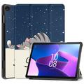 Lenovo Tab M10 Gen 3 Inteligentne Etui Folio z Serii Tri-Fold - Kot