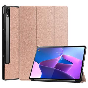 Lenovo Tab P12 Pro Inteligentne Etui Folio z Serii Tri-Fold