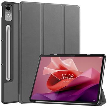 Lenovo Tab P12 Inteligentne Etui Folio z Serii Tri-Fold - Szary