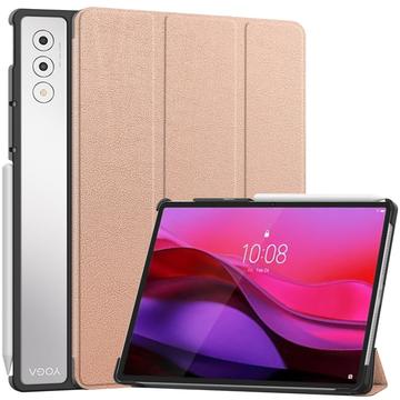 Lenovo Yoga Tab Plus Inteligentne Etui Folio z Serii Tri-Fold - Różowe Złoto