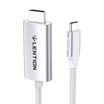 Lention CU707 Kabel USB-C do HDMI 2.0 4K60Hz/1Gbps - 3m