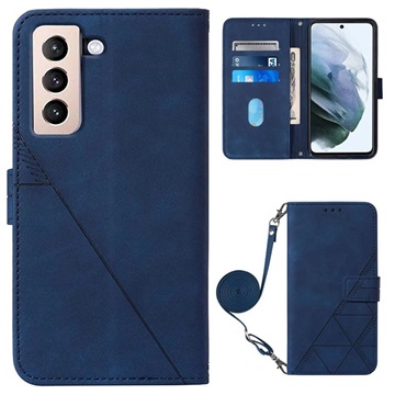 Samsung Galaxy S22+ 5G Etui-Portfel Seria Line - Błękit