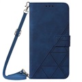 Samsung Galaxy S22+ 5G Etui-Portfel Seria Line - Błękit